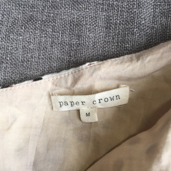 PAPER CROWN Harper Ruffle One Sleeve Dress - Picture 7 of 15